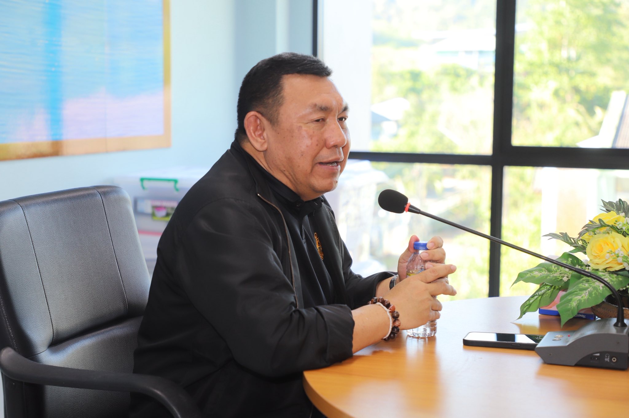 title - เลขาฯ ส.ป.ก. ลงพื้นที่ตรวจเยี่ยม พร้อมให้กำลังใจเจ้าหน้าที่ ส.ป.ก.กระบี่